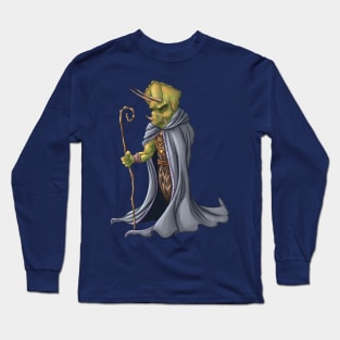 Triceratops Wizard Long Sleeve T-Shirt